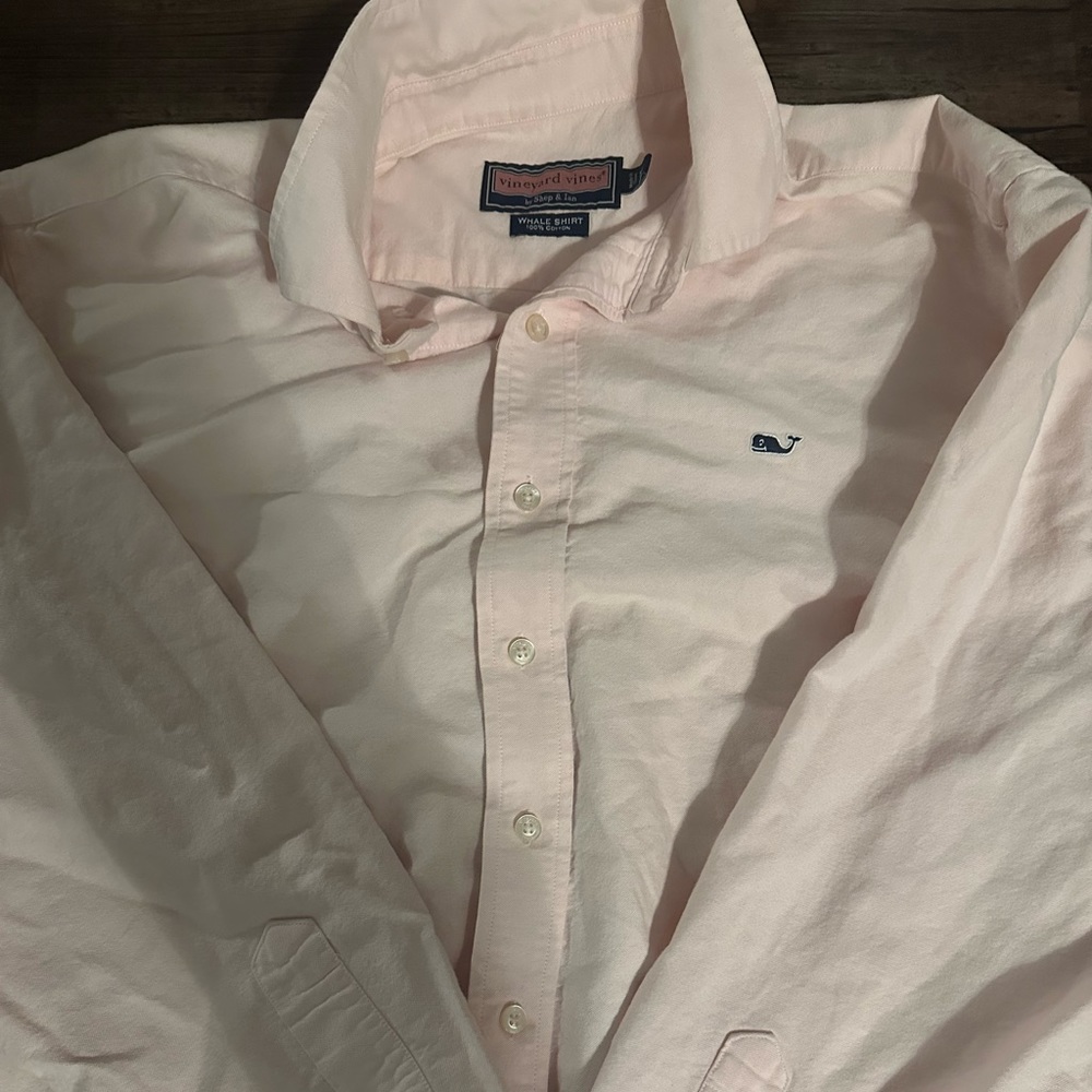 Pink Men’s Medium Vineyard Vines Button Down